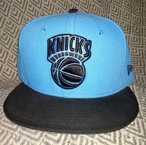 New York Knicks Rare Hardwood Classics New Era Blue/Black Snapback Hat